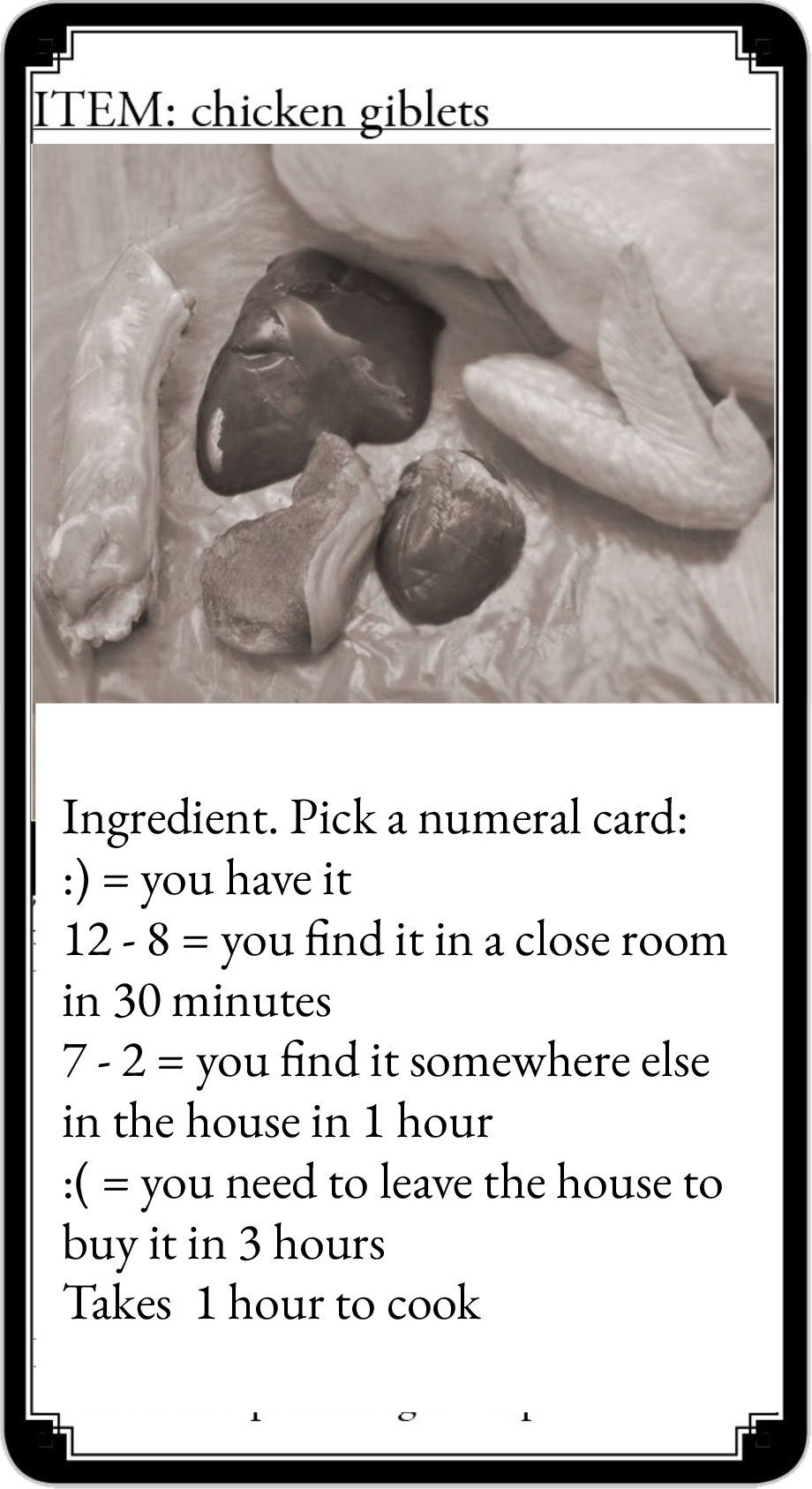 card